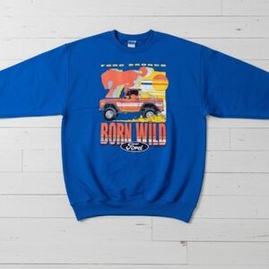 Junk Food Clothing Ford Bronco Graphic Crewneck Sweatshirt